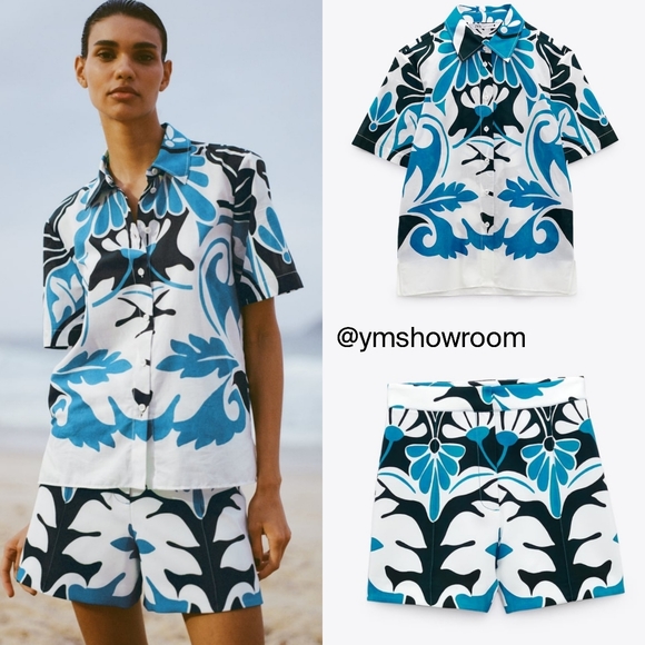 ZARA Shorts/top set - Picture 2 of 3